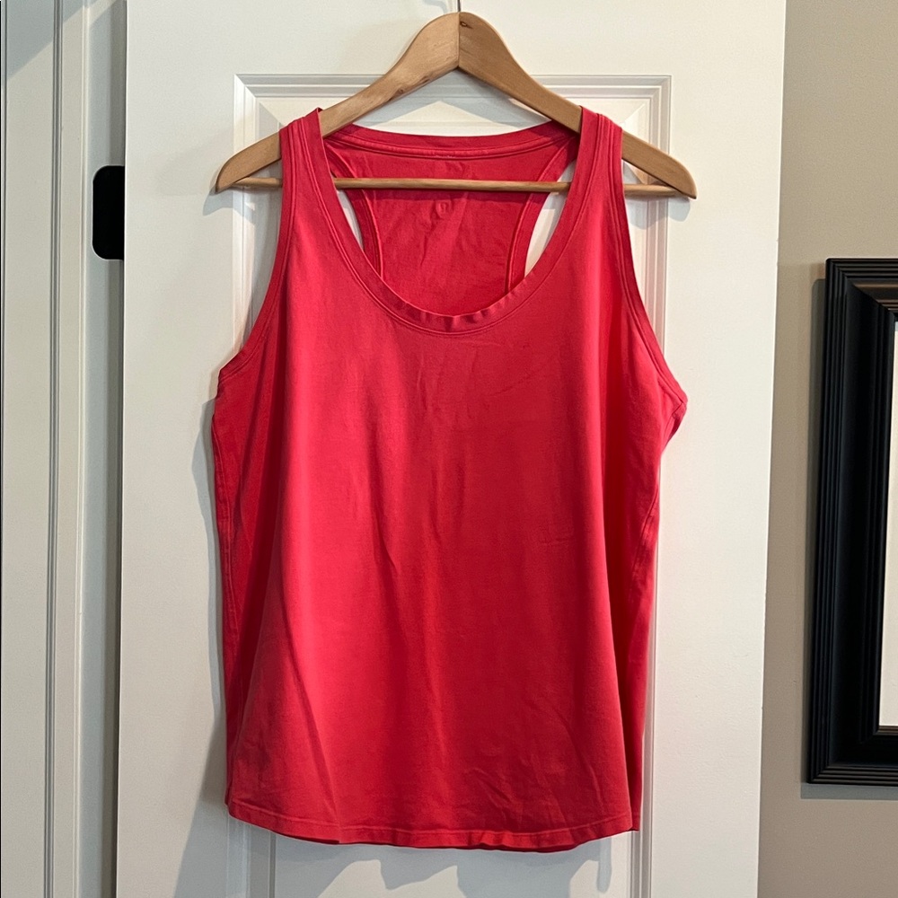 Lululemon Athletica Vibrant Coral Tank Top